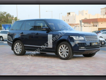 Land Rover  Range Rover  Vogue  2015  Automatic  80,000 Km  8 Cylinder  Four Wheel Drive (4WD)  SUV  Blue