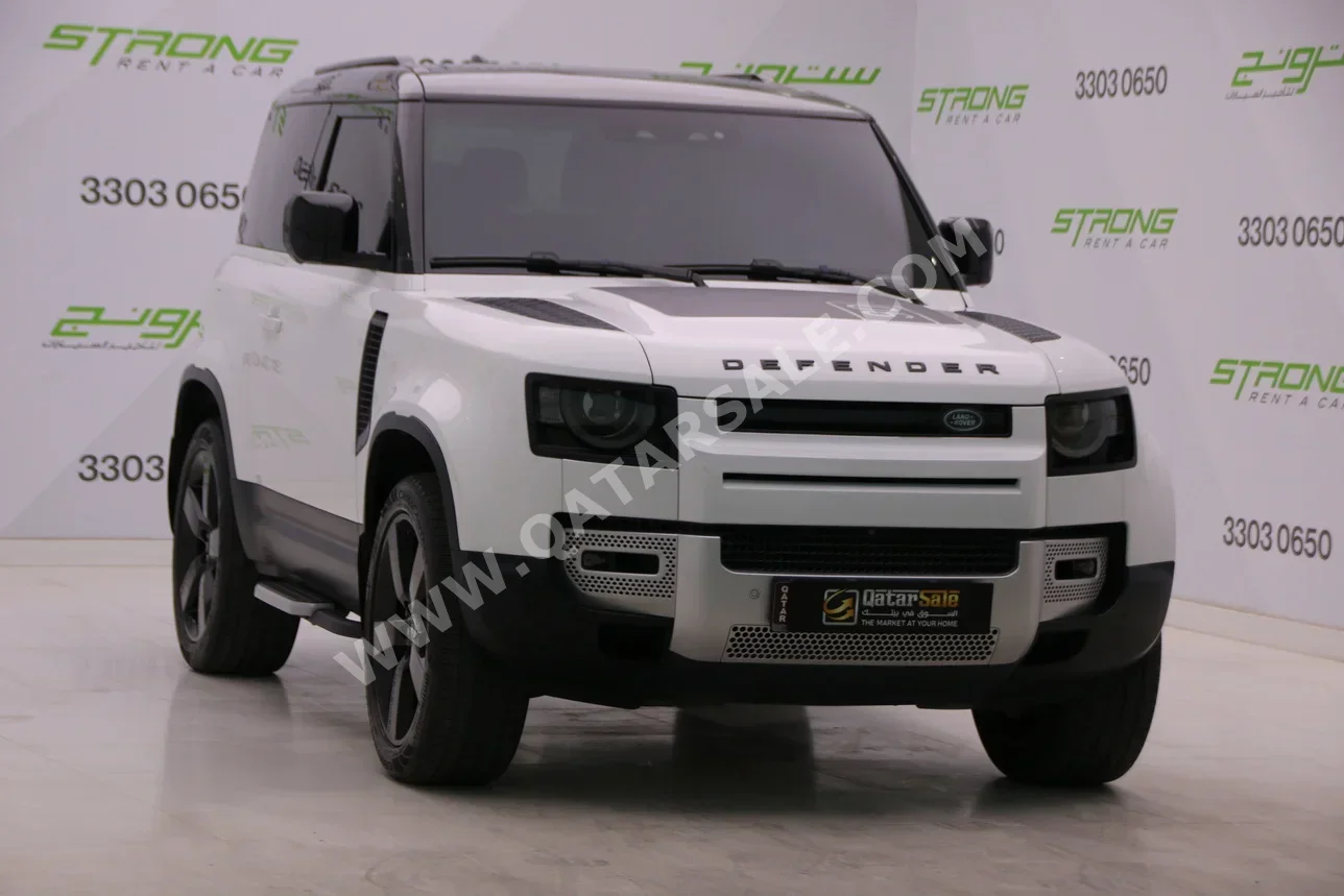 Land Rover  Defender  90 HSE  2021  Automatic  35,000 Km  6 Cylinder  Four Wheel Drive (4WD)  SUV  White