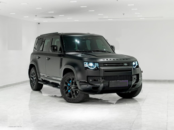 Land Rover  Defender  110 HSE  2025  Automatic  2,500 Km  6 Cylinder  Four Wheel Drive (4WD)  SUV  Black  With Warranty