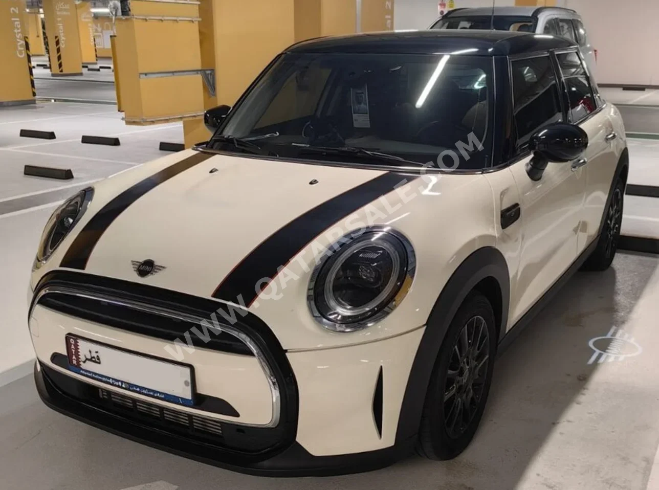 Mini  Cooper  2022  Automatic  38,000 Km  4 Cylinder  Front Wheel Drive (FWD)  Hatchback  White  With Warranty