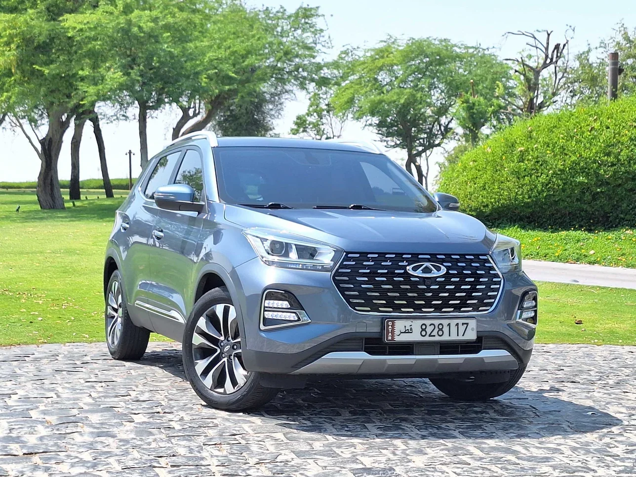 Chery  Tiggo  4 Pro  2021  Automatic  75,000 Km  4 Cylinder  All Wheel Drive (AWD)  SUV  Gray  With Warranty