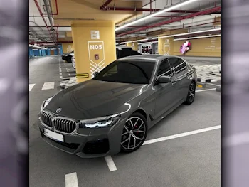 BMW  5-Series  530i M  2023  Automatic  41,000 Km  4 Cylinder  Rear Wheel Drive (RWD)  Sedan  Gray  With Warranty