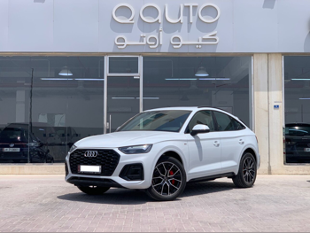 Audi  Q5  2.0 T Quatro  2023  Automatic  23,000 Km  4 Cylinder  All Wheel Drive (AWD)  SUV  White  With Warranty