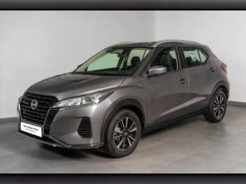 Nissan  Kicks  2024  Automatic  530 Km  4 Cylinder  Front Wheel Drive (FWD)  SUV  Gray  With Warranty