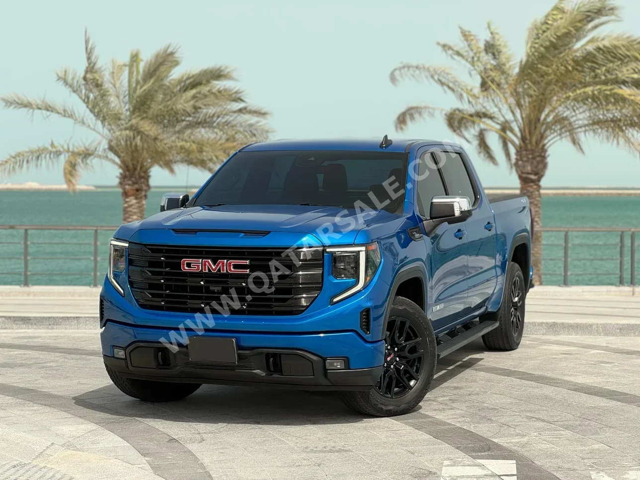 GMC  Sierra  Elevation  2022  Automatic  58,000 Km  8 Cylinder  Four Wheel Drive (4WD)  Pick Up  Blue  With Warranty