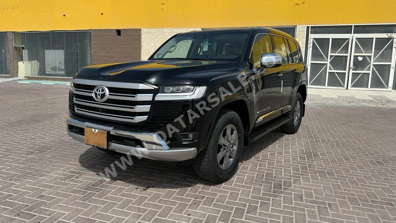 Toyota  Land Cruiser  VX Twin Turbo  2024  Automatic  0 Km  6 Cylinder  Four Wheel Drive (4WD)  SUV  Black  With Warranty
