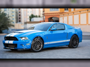 Ford  Shelby  GT 500  2013  Manual  31,000 Km  8 Cylinder  Rear Wheel Drive (RWD)  Coupe / Sport  Blue