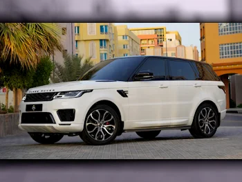 Land Rover  Range Rover  Sport Super charged  2020  Automatic  108,000 Km  8 Cylinder  Four Wheel Drive (4WD)  SUV  White