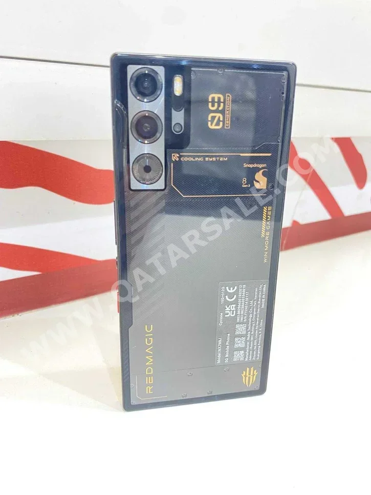 Red Magic  - RM  - Red Magic 5G  - Black  - 512 GB  - Under Warranty