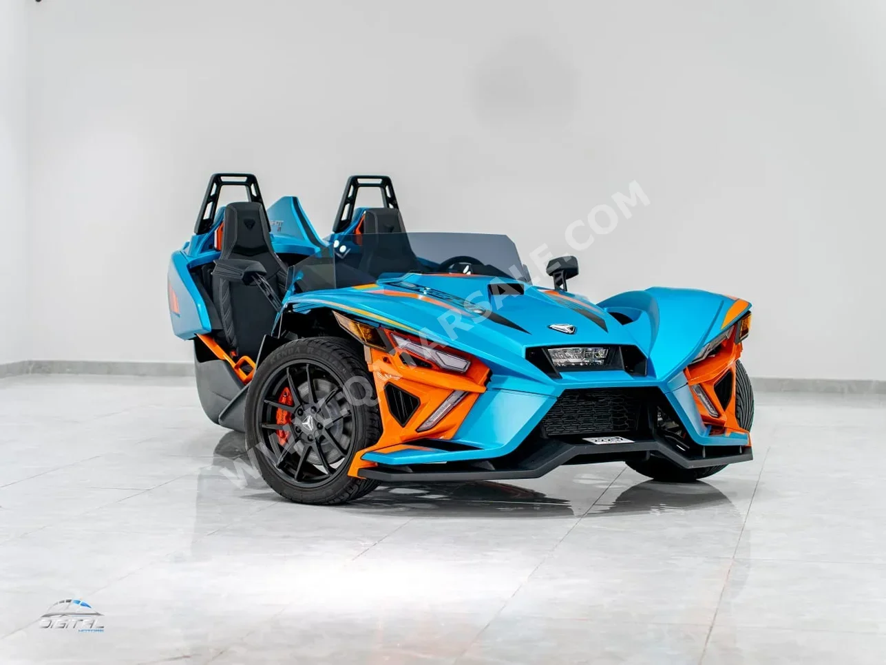 Polaris  SlingShot  R  2023  Automatic  0 Km  4 Cylinder  All Wheel Drive (AWD)  Convertible  Sky Blue  With Warranty