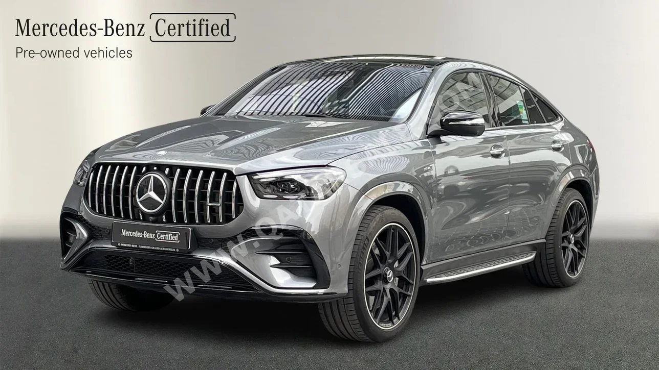 Mercedes-Benz  GLE  53 AMG Coupe  2024  Automatic  5,000 Km  6 Cylinder  All Wheel Drive (AWD)  Coupe / Sport  Gray  With Warranty