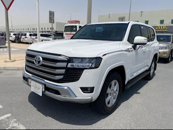 Toyota  Land Cruiser  GXR Twin Turbo  2024  Automatic  36,000 Km  6 Cylinder  Four Wheel Drive (4WD)  SUV  White  With Warranty