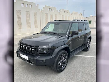 Jetour  T2  Luxury  2025  Automatic  27,000 Km  4 Cylinder  All Wheel Drive (AWD)  SUV  Black  With Warranty