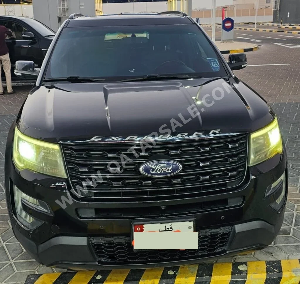 Ford  Explorer  Sport  2016  Automatic  165,000 Km  6 Cylinder  Four Wheel Drive (4WD)  SUV  Black
