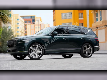 Genesis  GV 80  2021  Automatic  62,000 Km  6 Cylinder  Four Wheel Drive (4WD)  SUV  Green  With Warranty