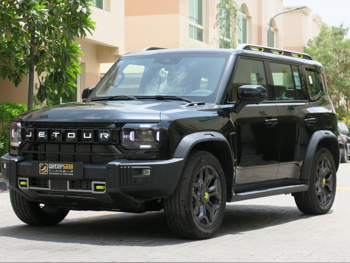 Jetour  T2  Luxury  2025  Automatic  5,000 Km  4 Cylinder  Four Wheel Drive (4WD)  SUV  Black  With Warranty
