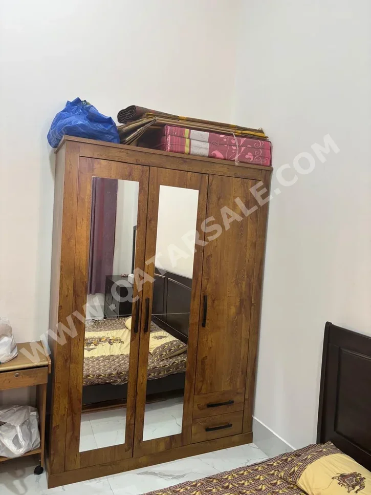 Kids Wardrobes & Drawers - Cambridge  - Dresser With Mirror  - Brown