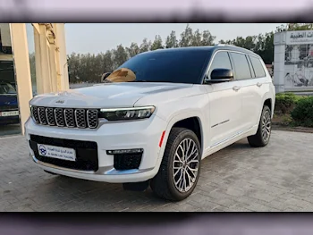 Jeep  Grand Cherokee  Summit  2021  Automatic  94,000 Km  6 Cylinder  Four Wheel Drive (4WD)  SUV  White  With Warranty