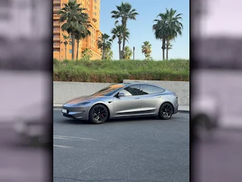 Tesla  Model 3  Performance  2025  Automatic  8,000 Km  0 Cylinder  All Wheel Drive (AWD)  Sedan  Gray Matte  With Warranty
