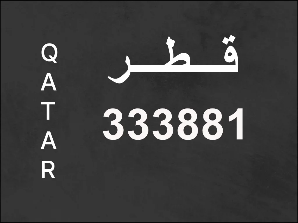 Transport Plate  333881  Special Number
