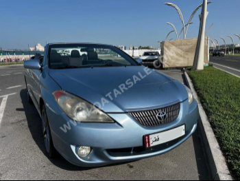  Toyota  Solara  SE  2005  Automatic  193,650 Km  6 Cylinder  Front Wheel Drive (FWD)  Convertible  Sky Blue  With Warranty