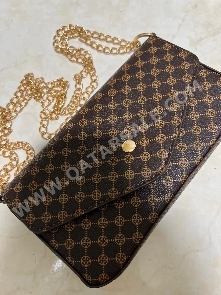 Bags  - Louis Vuitton  - Brown  - Genuine Leather  - For Women