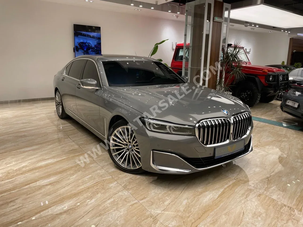 BMW  7-Series  730 Li  2021  Automatic  76,000 Km  4 Cylinder  Rear Wheel Drive (RWD)  Sedan  Gray Nardo