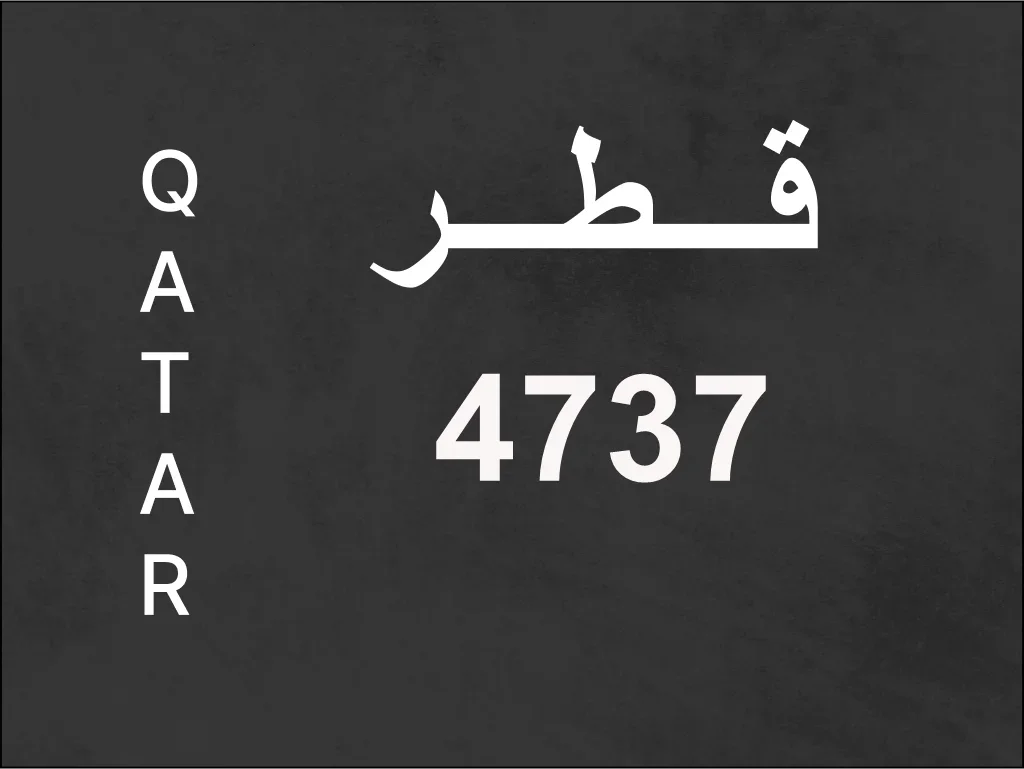 رقم نقل خاص  4737