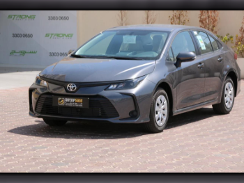 Toyota  Corolla  2024  Automatic  0 Km  4 Cylinder  Front Wheel Drive (FWD)  Sedan  Gray  With Warranty