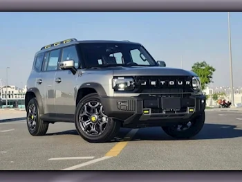 Jetour  T2  2025  Automatic  4,600 Km  4 Cylinder  Four Wheel Drive (4WD)  SUV  Gray  With Warranty