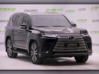 Lexus  LX  600 Luxury  2025  Automatic  2,000 Km  6 Cylinder  Four Wheel Drive (4WD)  SUV  Black  With Warranty