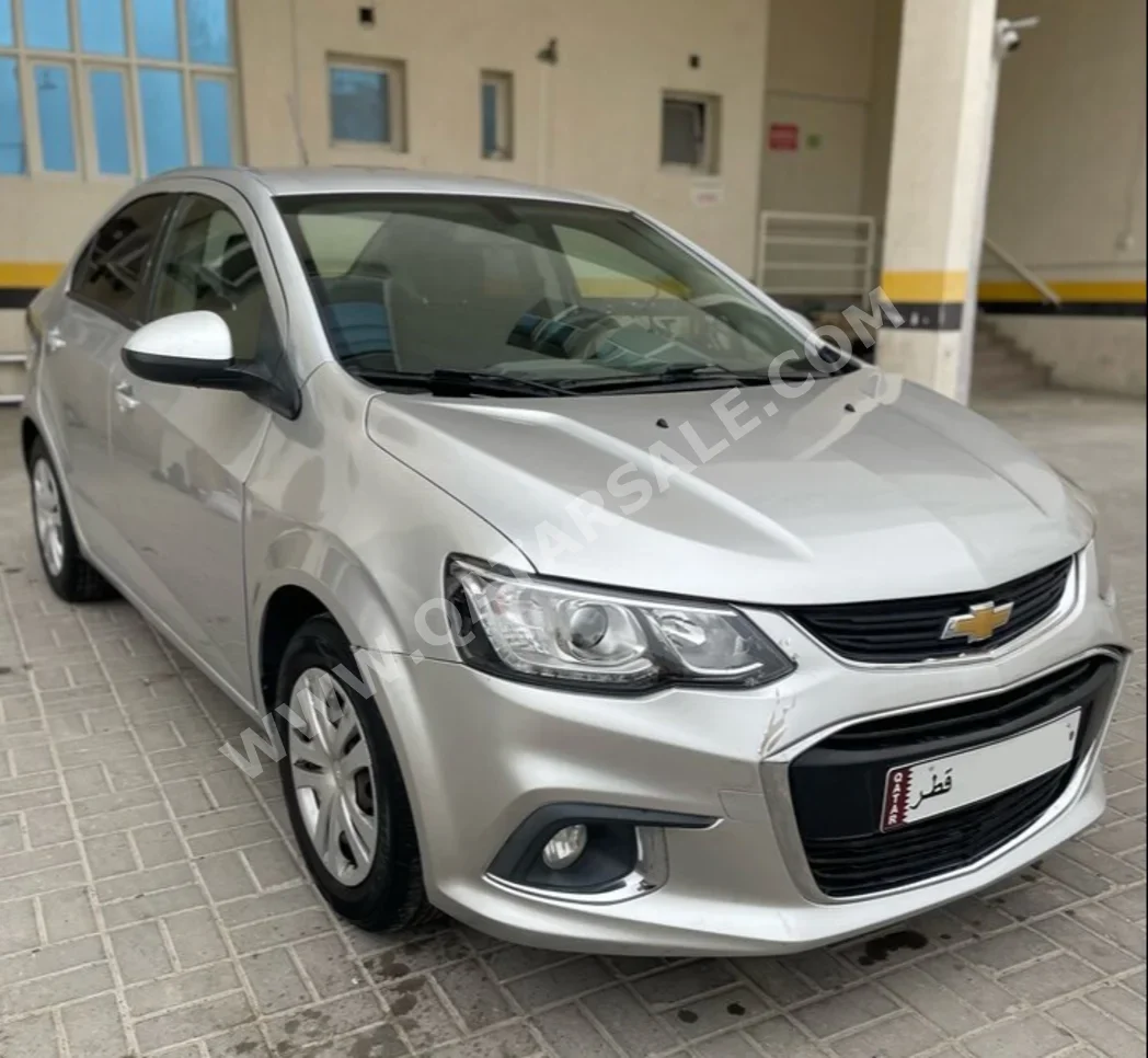 Chevrolet  Aveo  2017  Automatic  114,000 Km  4 Cylinder  Sedan  Silver