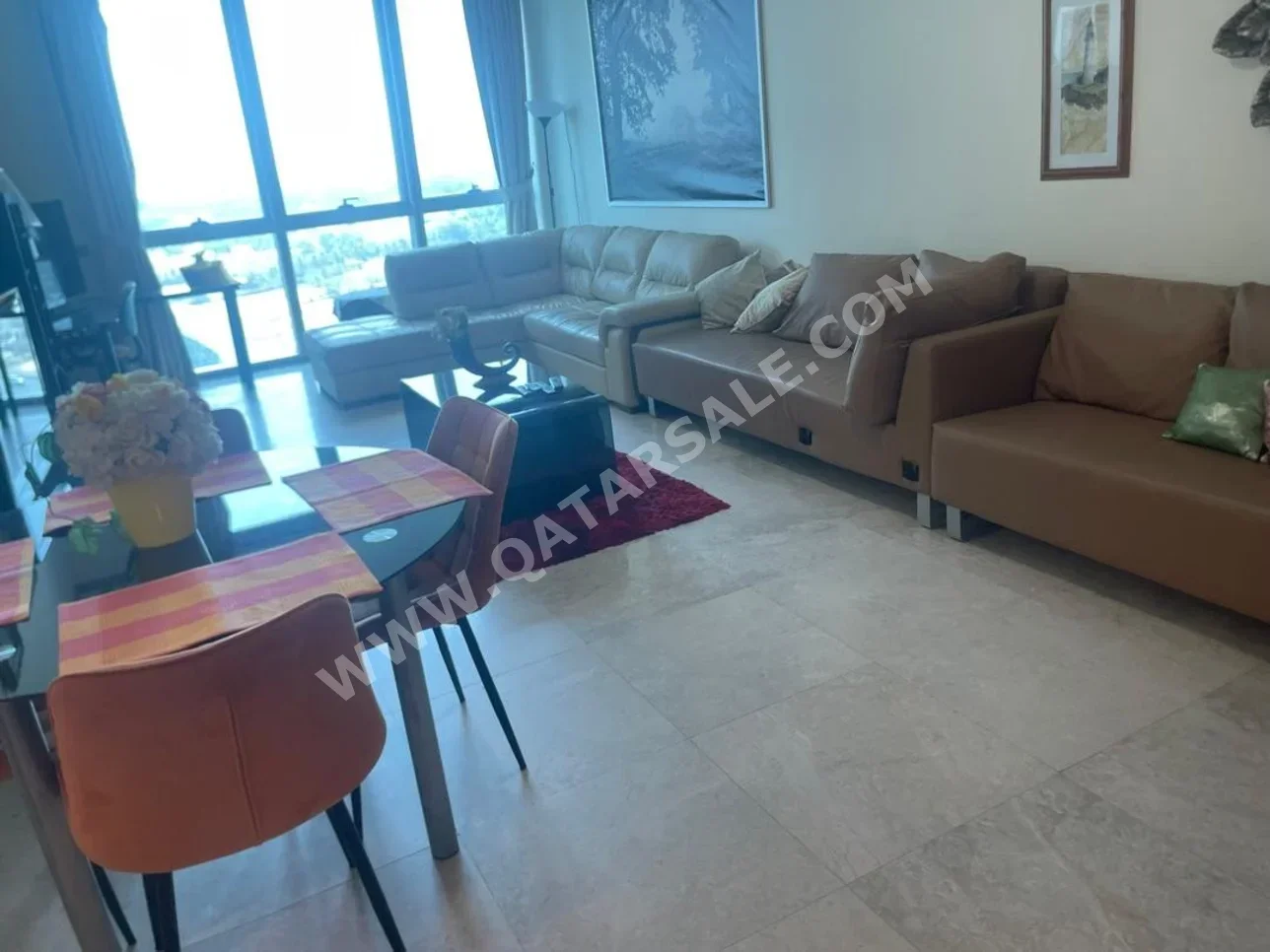 2 غرف نوم شقة في الدوحة - غرب خليج لاغون مفروشة بالكامل