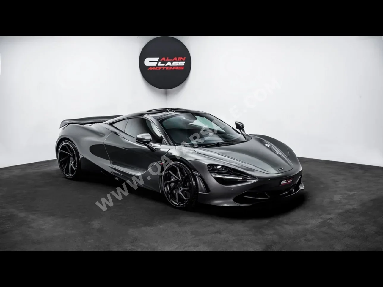 ماكلارين  720  اس  2018  اوتوماتيك  4,165 كم  8 سلندر  دفع خلفي  كوبيه \ سبورت  رمادي