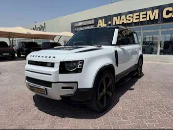 Land Rover  Defender  110 SE  2023  Automatic  30,000 Km  6 Cylinder  All Wheel Drive (AWD)  SUV  White  With Warranty