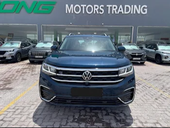 Volkswagen  Teramont  R Line  2022  Automatic  39,000 Km  6 Cylinder  Four Wheel Drive (4WD)  SUV  Blue  With Warranty