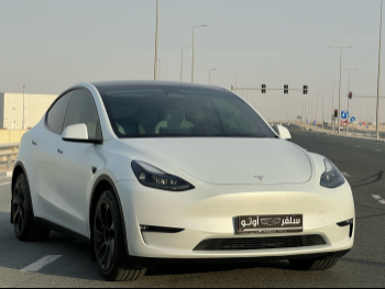 تسلا  واي  لونغ رينج  2024  اوتوماتيك  20,000 كم  0 سلندر  دفع كلي مستمر  اس يو في  أبيض  تحت الضمان