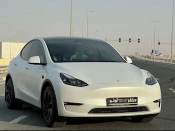 Tesla  Model Y  Long Range  2024  Automatic  20,000 Km  0 Cylinder  All Wheel Drive (AWD)  Hatchback  White  With Warranty