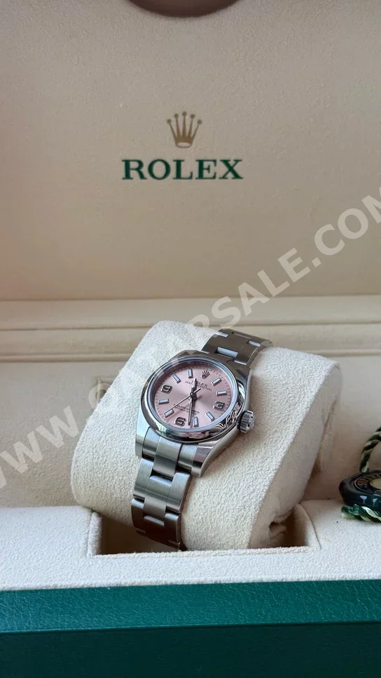 Watches - Rolex  - Analogue Watches  - Pink  - Women Watches