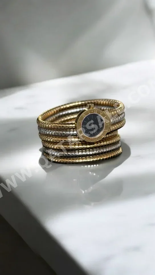 Watches - Bulgari  - Quartz Watch  - Gold  - Women Watches