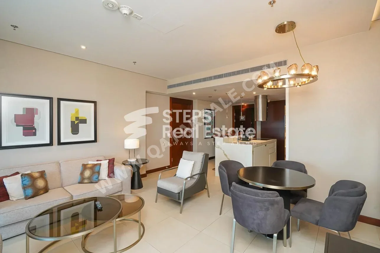 1 Bedrooms  Apartment  in Doha -  The Pearl  Fully Furnished