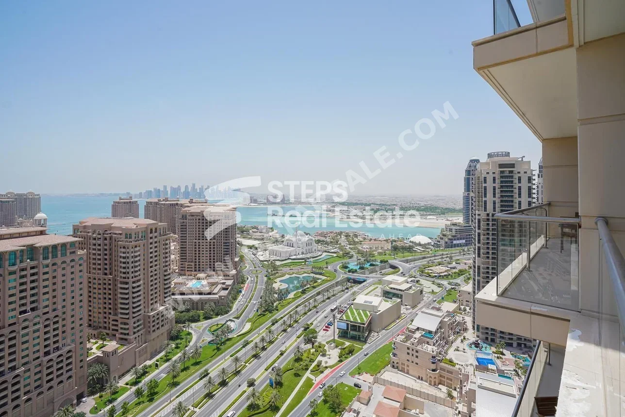 1 Bedrooms  Apartment  in Doha -  The Pearl  Fully Furnished