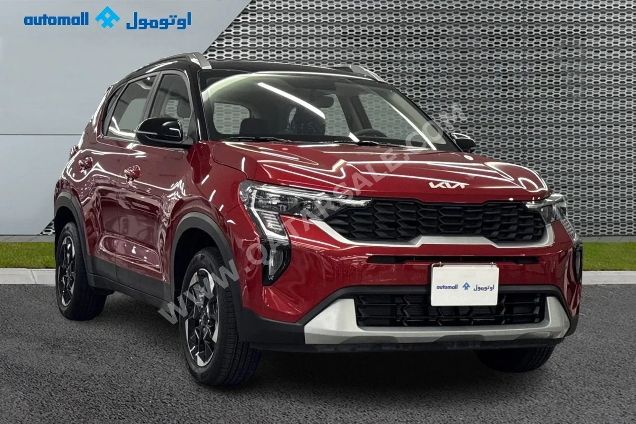 Kia  Sonet  2024  Automatic  26,068 Km  4 Cylinder  Front Wheel Drive (FWD)  SUV  Red  With Warranty