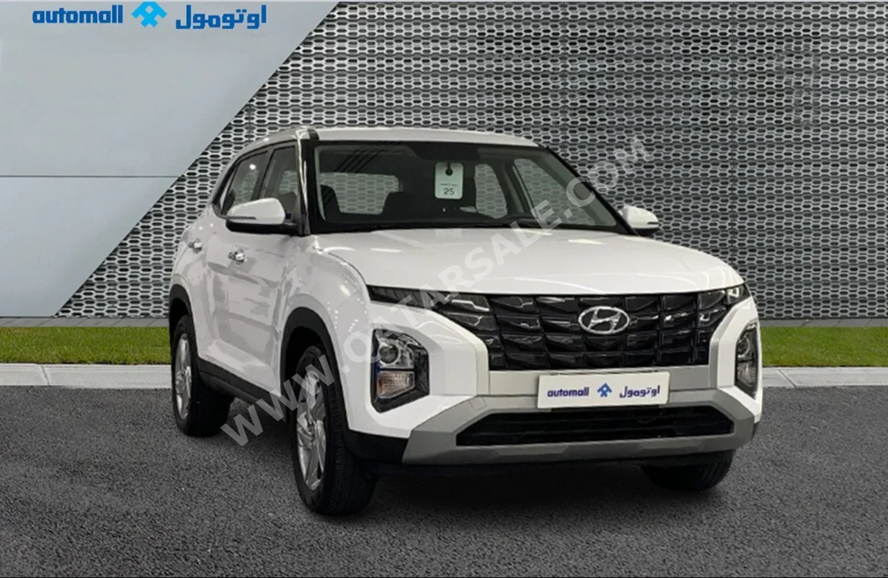 Hyundai  Creta  2024  Automatic  20,355 Km  4 Cylinder  Front Wheel Drive (FWD)  SUV  White  With Warranty