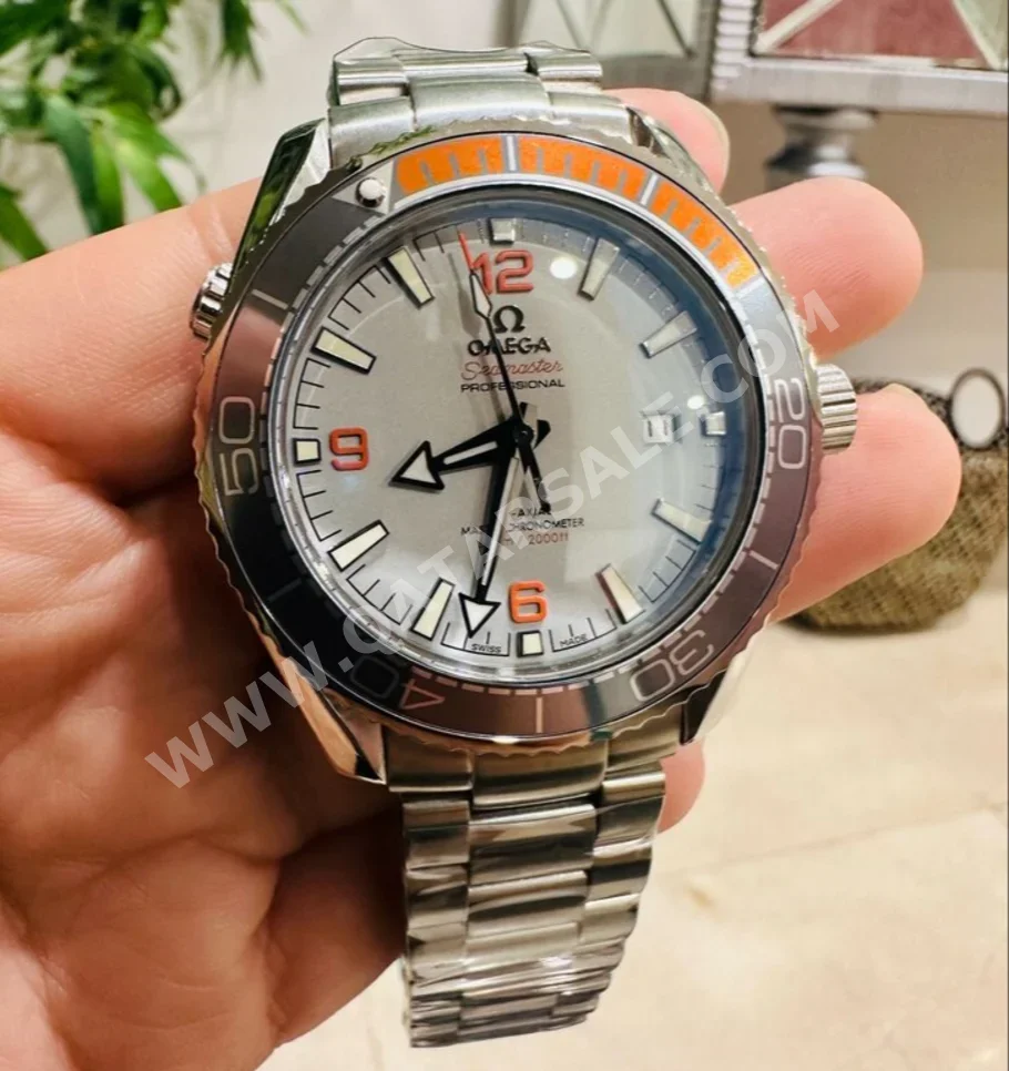 Watches - Omega  - Analogue Watches  - Grey  - Men Watches