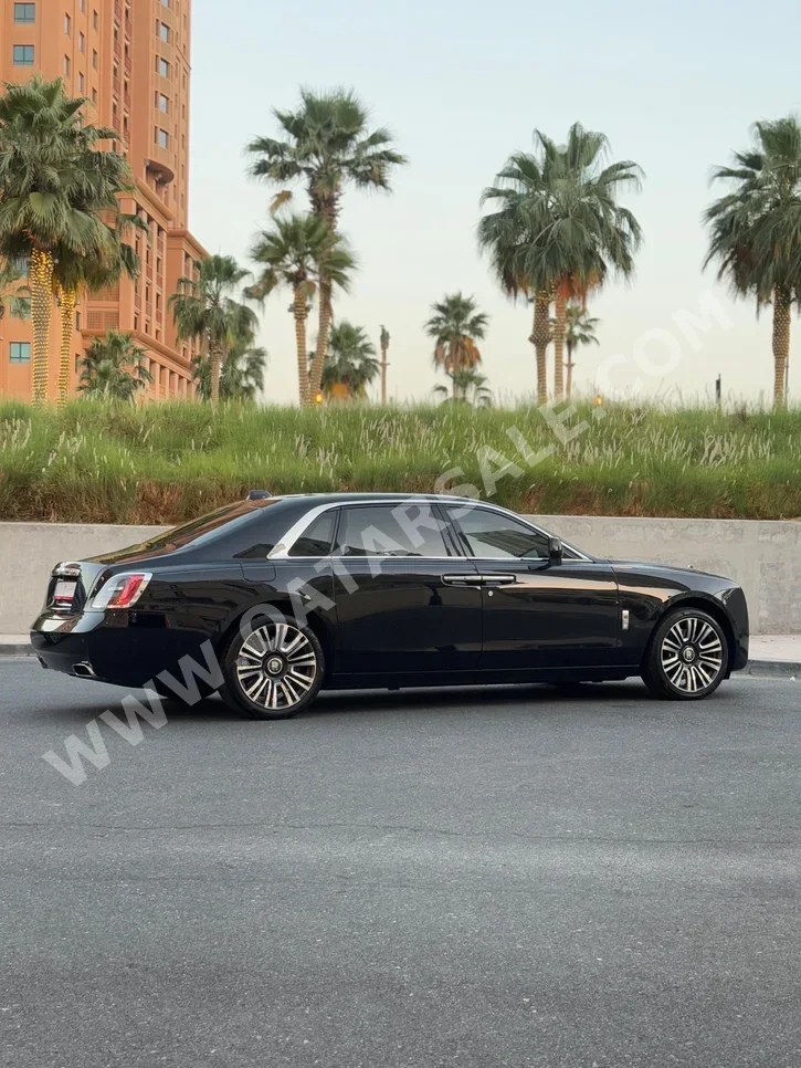 Rolls-Royce  Ghost  2023  Automatic  5,000 Km  12 Cylinder  All Wheel Drive (AWD)  Sedan  Black  With Warranty