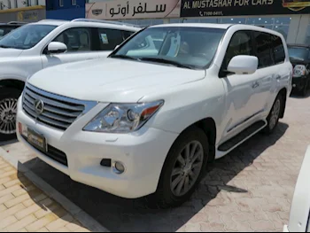 Lexus  LX  570  2009  Automatic  390,000 Km  8 Cylinder  Four Wheel Drive (4WD)  SUV  White