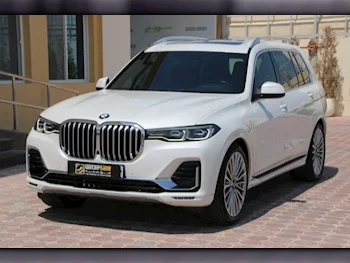  BMW  X-Series  X7 40i  2022  Automatic  53,000 Km  6 Cylinder  Four Wheel Drive (4WD)  SUV  White  With Warranty