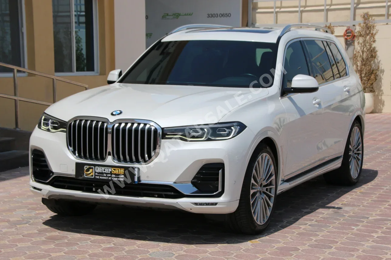  BMW  X-Series  X7 40i  2022  Automatic  53,000 Km  6 Cylinder  Four Wheel Drive (4WD)  SUV  White  With Warranty