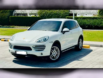  Porsche  Cayenne  2013  Automatic  217,000 Km  6 Cylinder  Four Wheel Drive (4WD)  SUV  White  With Warranty
